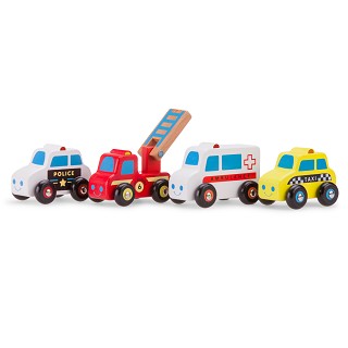 Vehicles set - 4 pieces